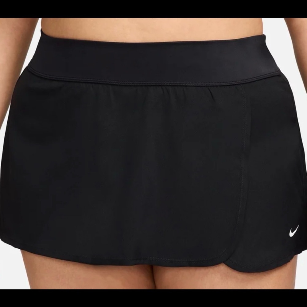 Nike Black Swim Coverup Skirt